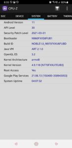 Samsung Galaxy Note 9 Android 11 ROM Mohamedovic 06