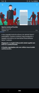 Xperia 1 receiving Android 11
