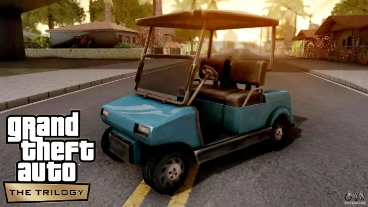 شفرة GTA Caddy Golf