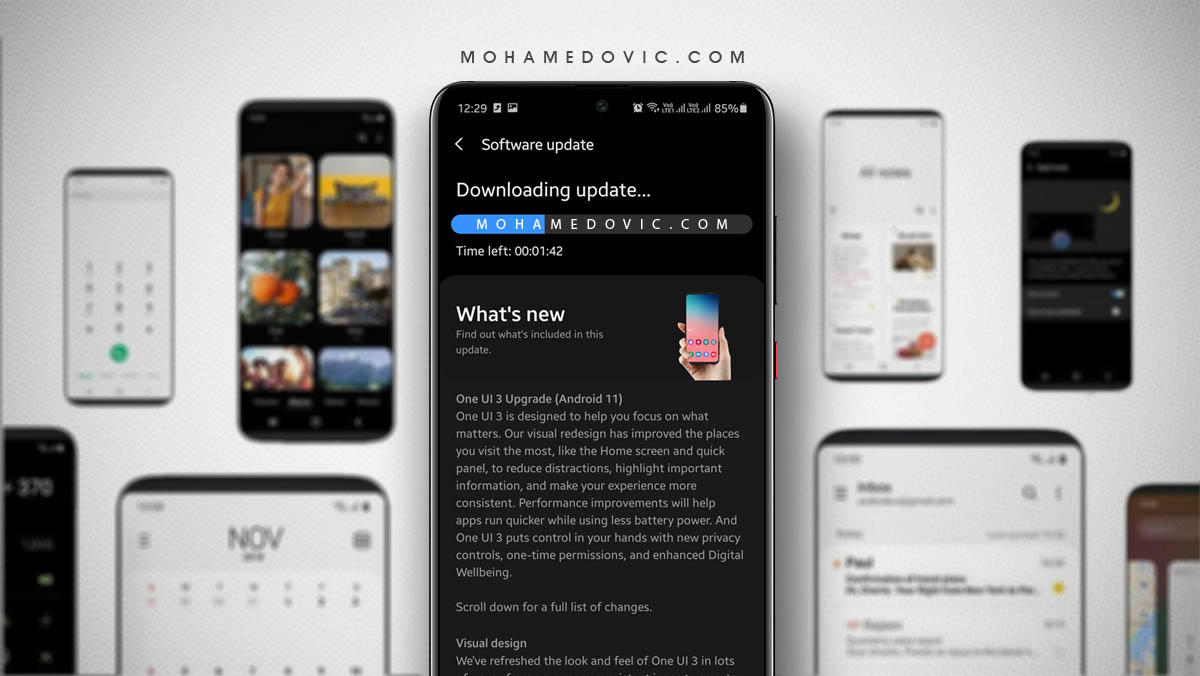تحديث One UI 3.0 (اندرويد 11) لهاتف Galaxy A01