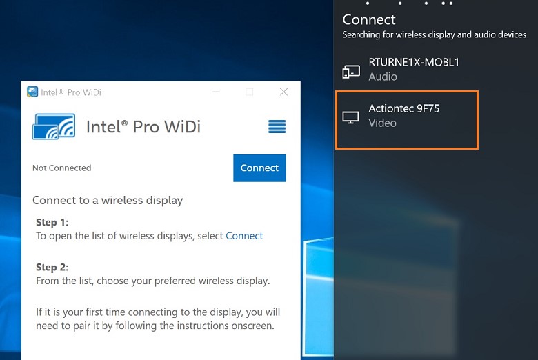 تحميل برنامج intel widi