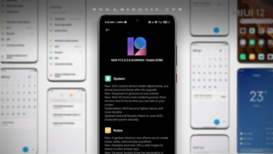 تحميل MIUI 12.5 لهاتف ريدمي نوت 7