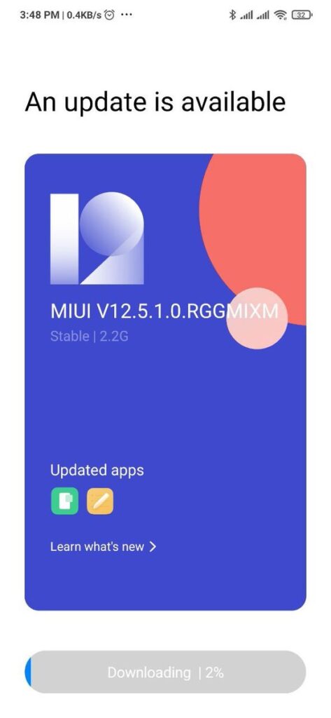 ريدمي نوت 8 برو اندرويد 11 مع MIUI 12.5