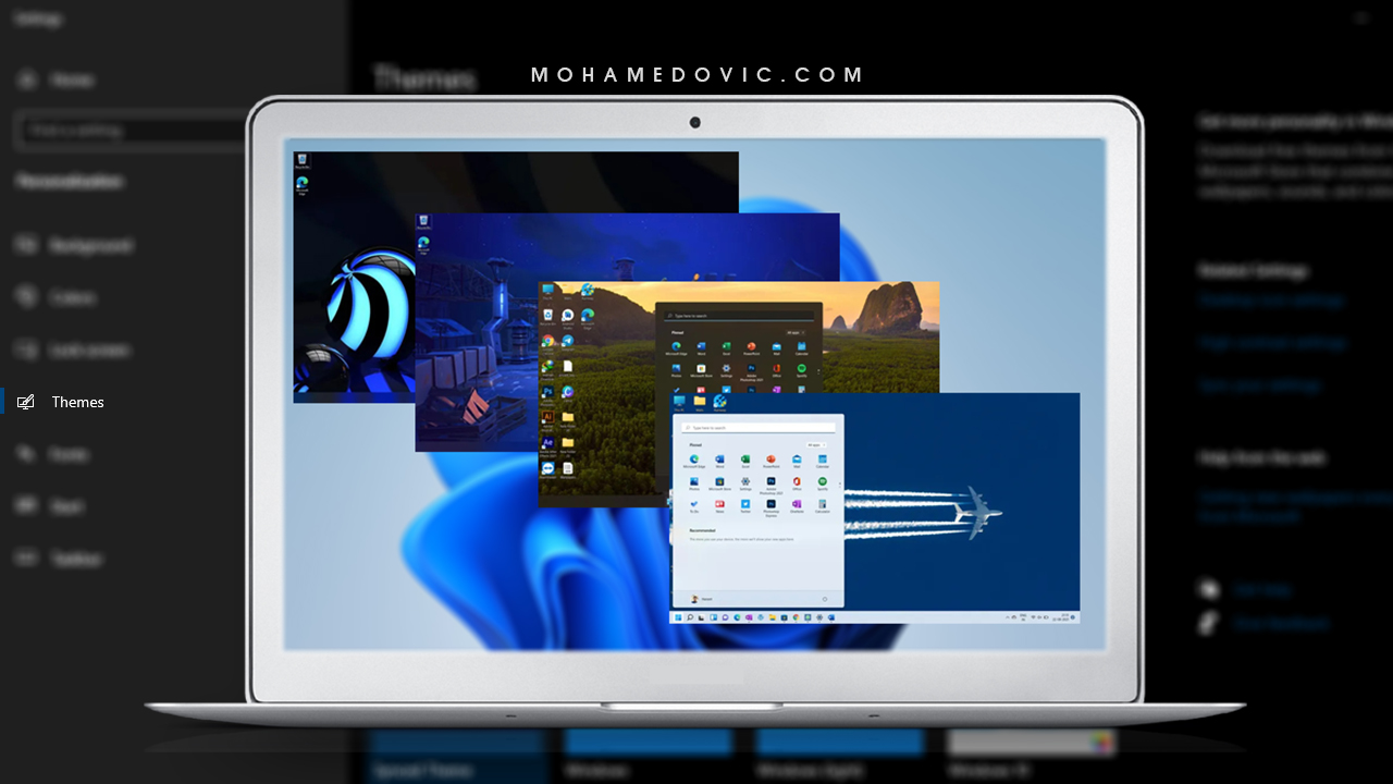 Windows 11 themes mohamedovic com