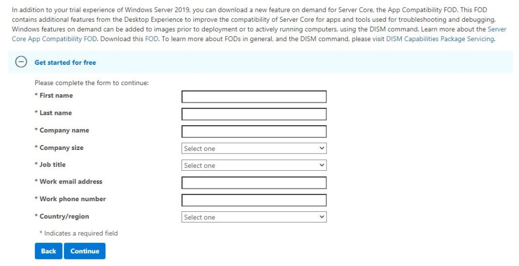 تنزيل وتنصيب Windows 2019 ISO