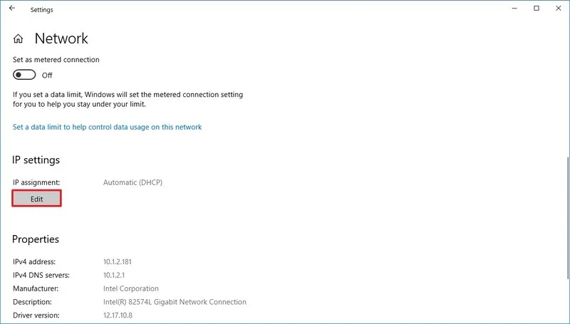 تغيير DNS باستخدام الإعدادات