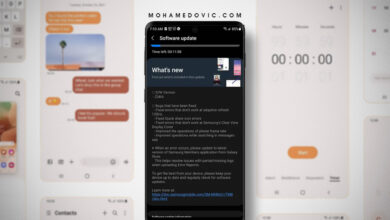تحديث اندرويد 12 لهواتف جالكسي اس 20 & نوت 20