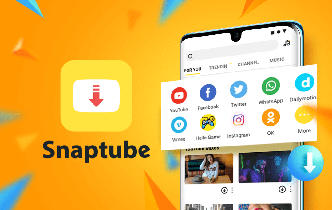 تطبيق Snaptube