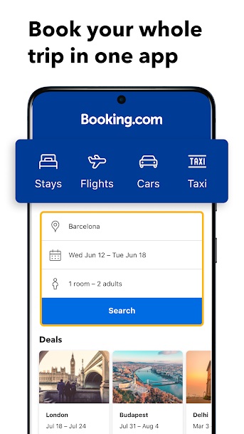 booking hotel