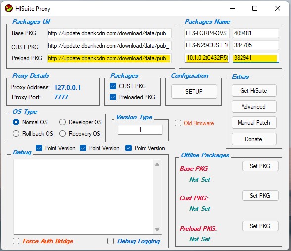 preload pkg hisuite proxy install google gms on huawei