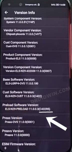 preload software version value install google gms on huawei