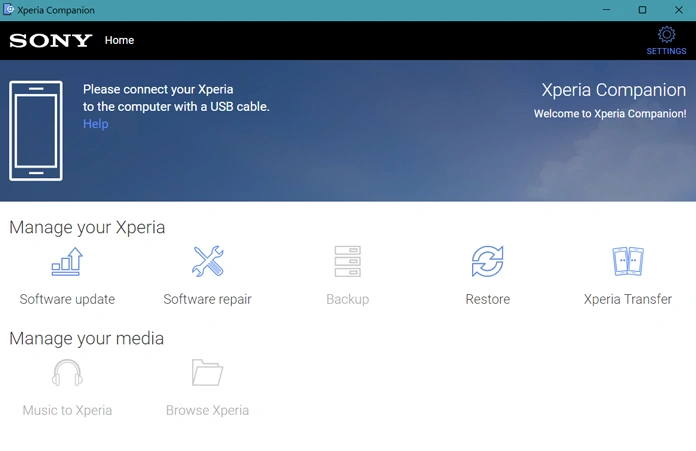 Xperia Companion