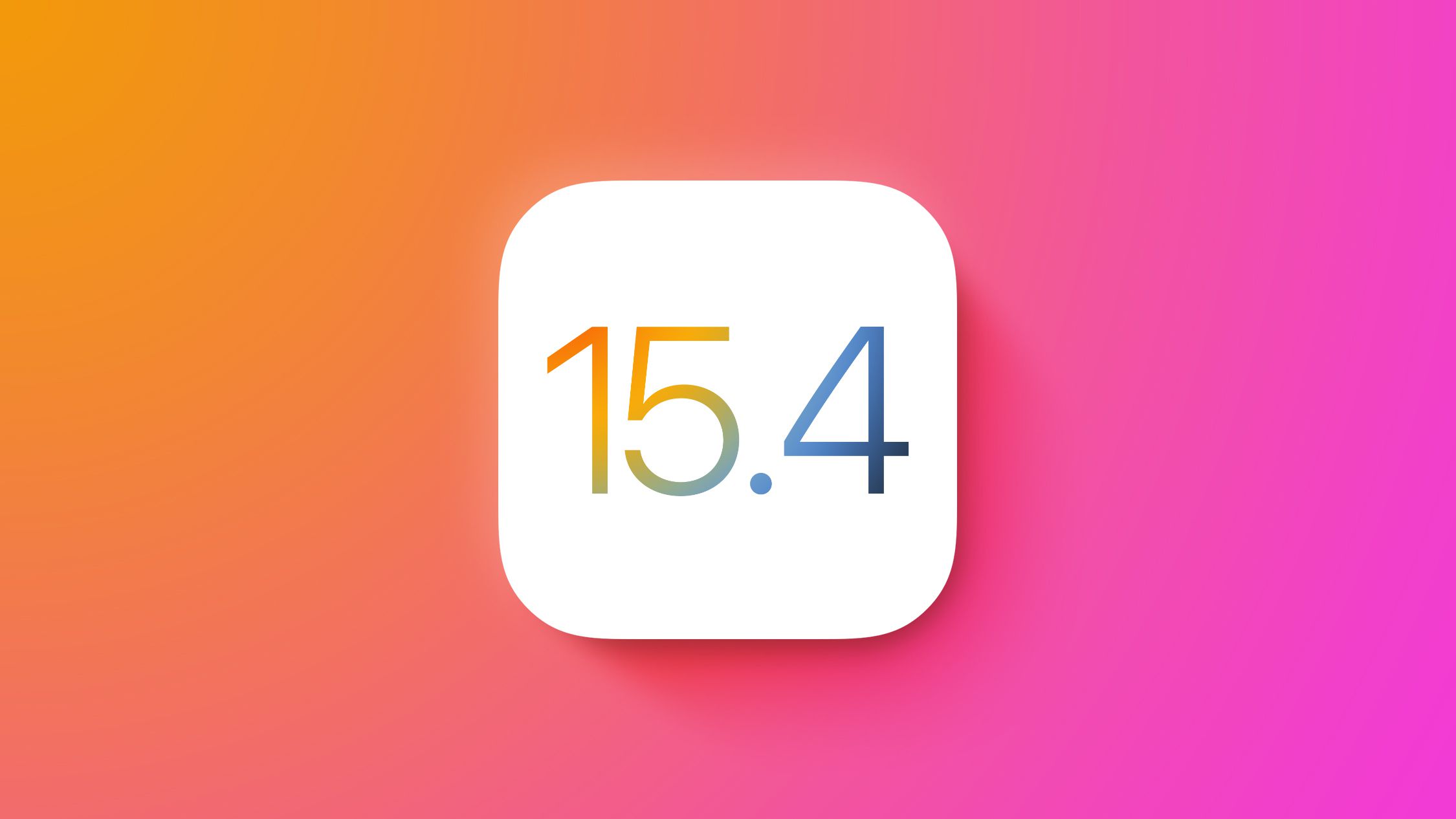 ios 15.4