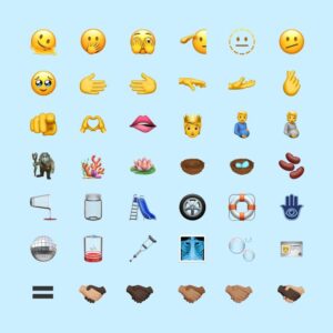 new emojis ios 15 4