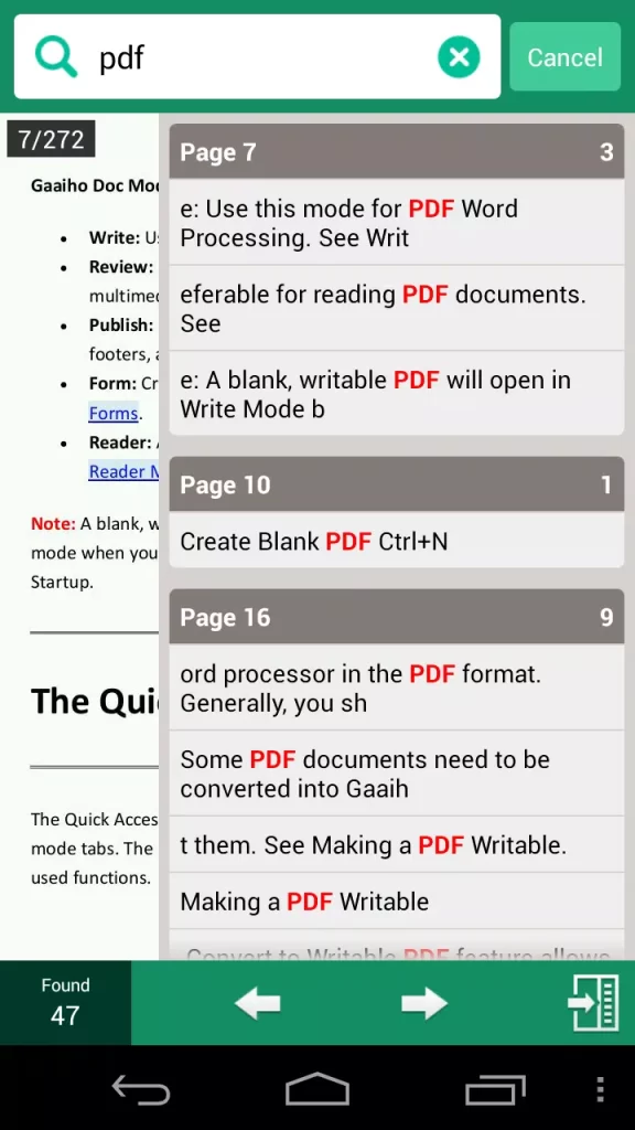 Gaaiho PDF Reader