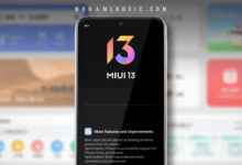 تحديث MIUI 13 لهاتف Mi Note 10 Pro