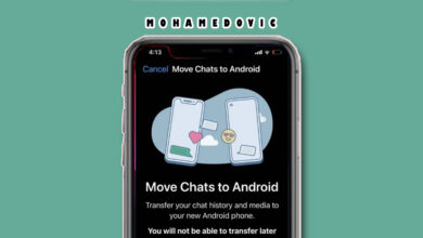 نقل محادثات واتساب من ايفون الى اندرويد