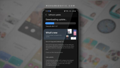 تحديث جالكسي ايه 22 إلى اندرويد 12