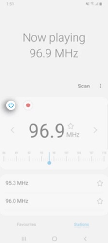 برنامج الراديو لجوال سامسونج