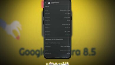 تحميل تطبيق Google Camera V8.5