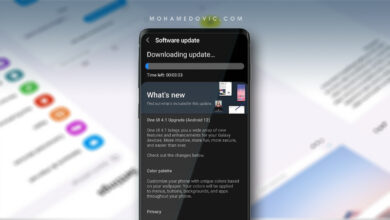 تحديث Galaxy A03 إلى اندرويد 12