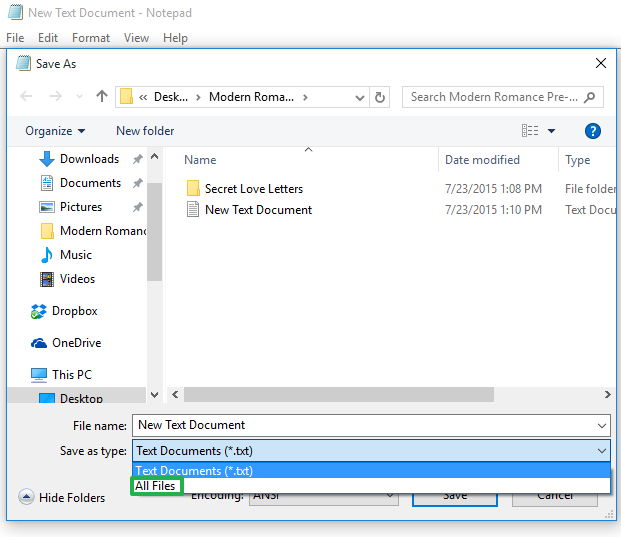 password protect folder windows 10 03