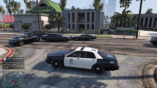 مود LSPD First Response (مود ضابط الشرطة)