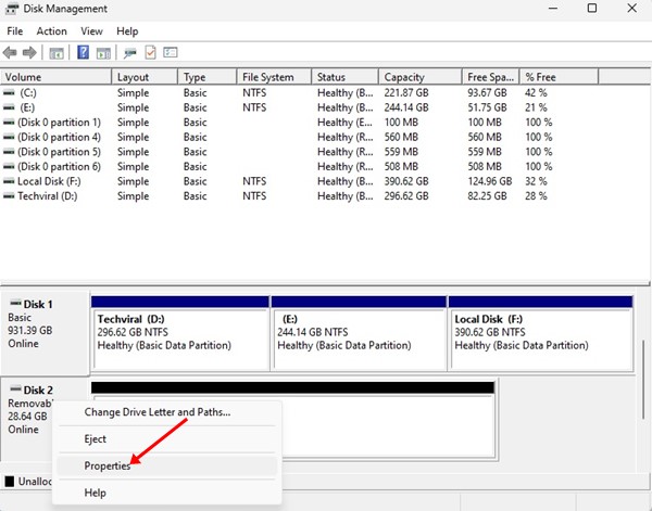 Identify whether your Disk is MBR or GPT 2