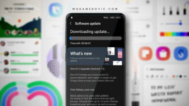 تحديث اندرويد 13 لهواتف جالكسي A32 M22 A42