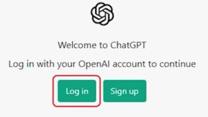 OpenAI Log in 01