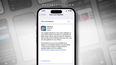 تحديث iOS 16.3 قادم قريبًا