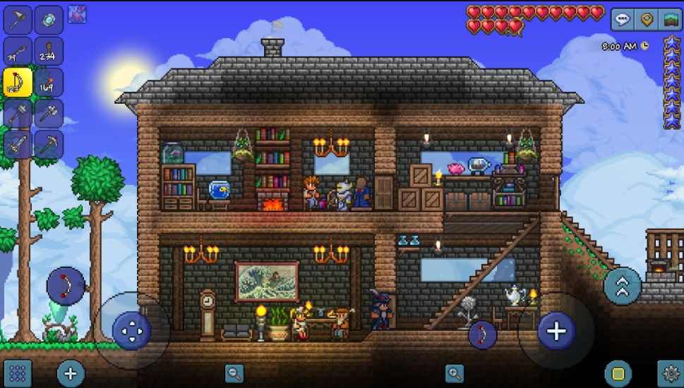 لعبة Terraria للموبايل