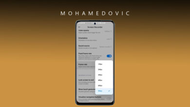 تصوير شاشة هاتف شاومي بمعدل إطارات 90 هرتز
