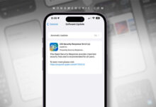 تحديث Rapid Security Response لنظام iOS 16