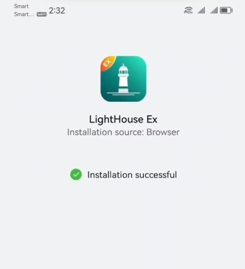 Install Lighthose on Huawei Device 01