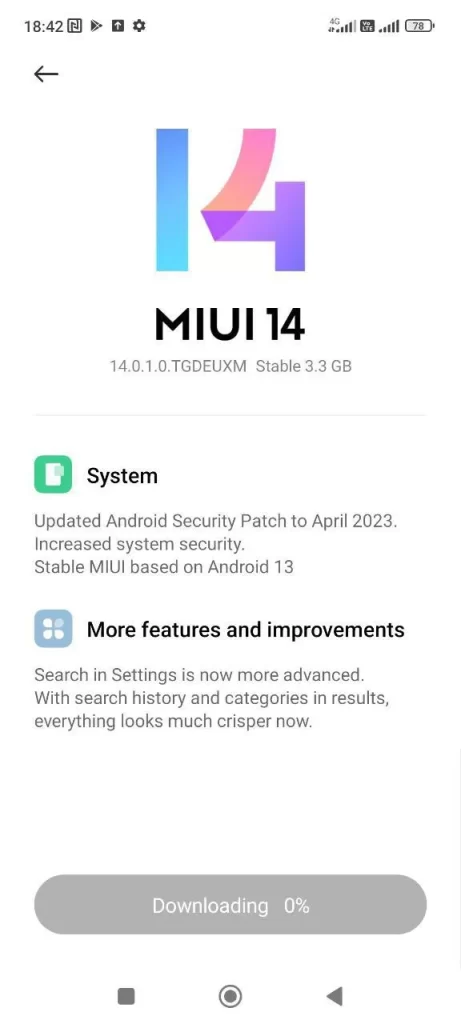 تحديث MIUI 14 لهاتف ريدمي نوت 11 برو