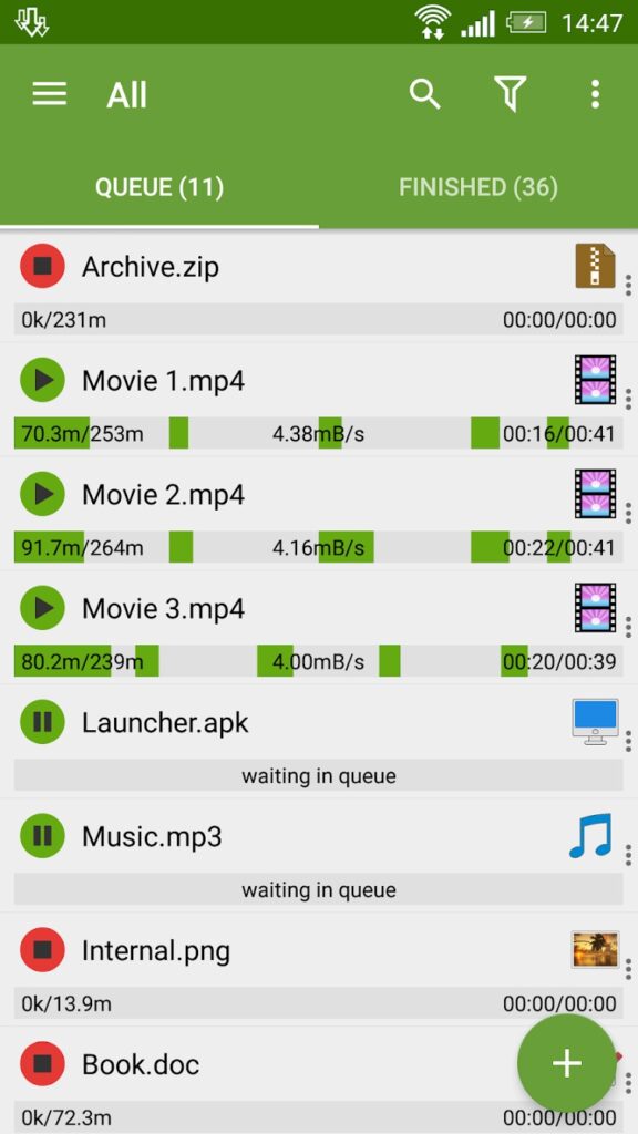 برنامج Advanced Download Manager للاندرويد