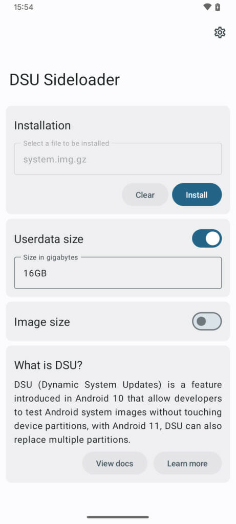 dsu sideloader tool