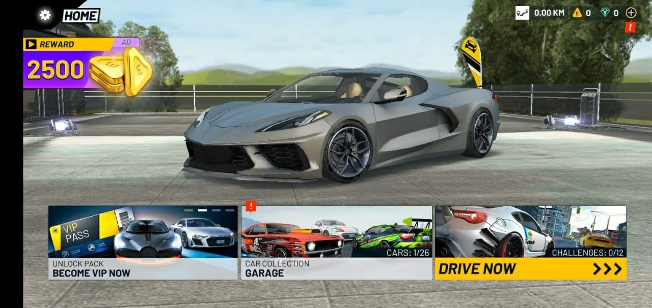 لعبة Extreme Car Driving Simulator من جوجل بلاي