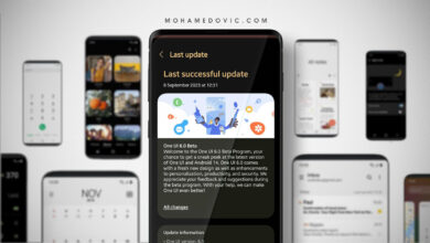تحديث One UI 6 لهواتف جالكسي A54 & A34