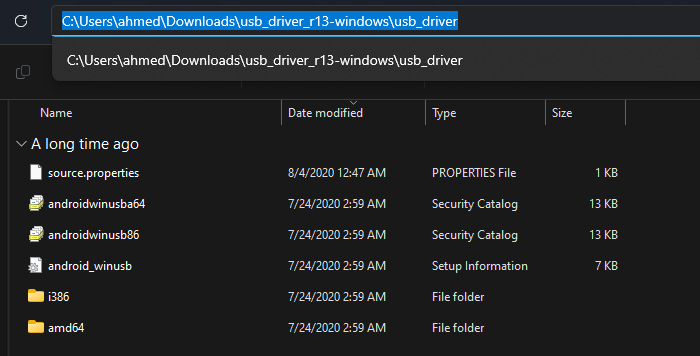 Google USB Drivers