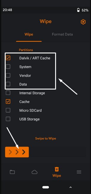 INSTALL CUSTOM ROM ORANGEFOX 02