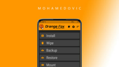 تثبيت روم معدل عن طريق OrangeFox