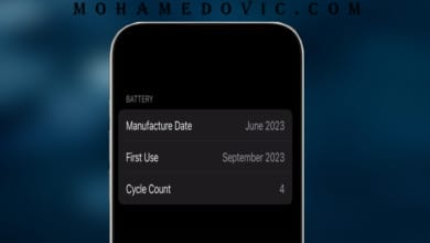 معرفة عدد دورات شحن بطارية الايفون
