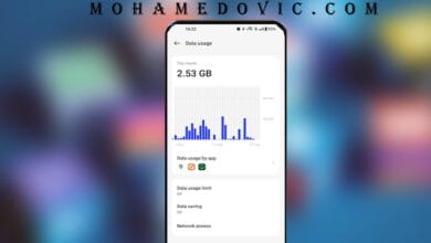 معرفة استهلاك بيانات الجوال وإدارتها للاندرويد