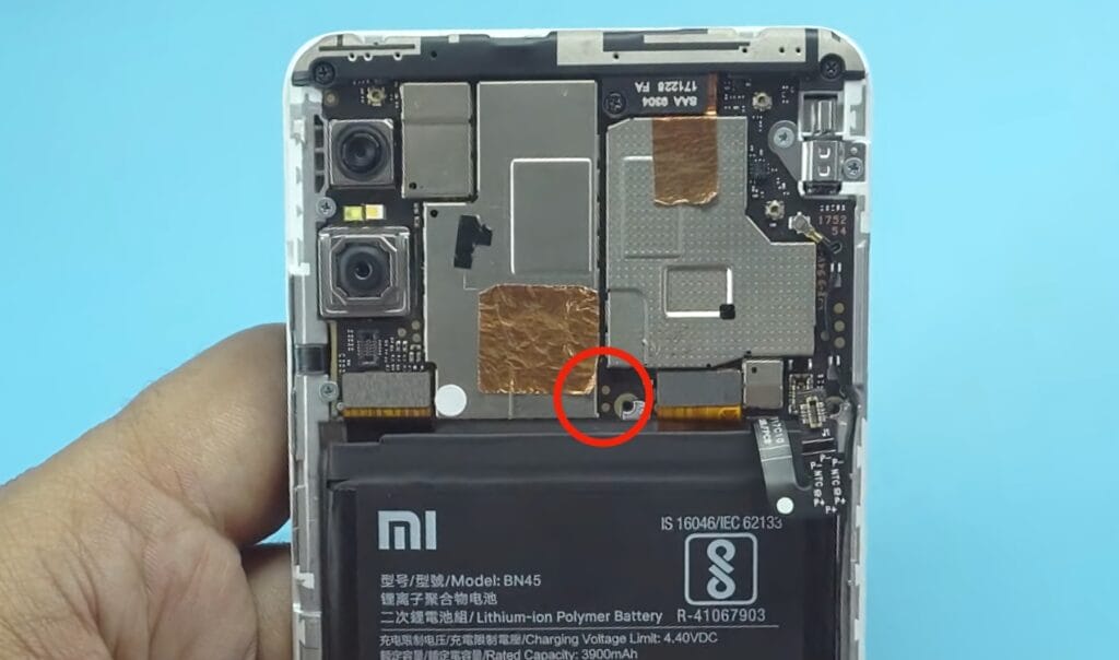 mi redmi note 5 pro edl point