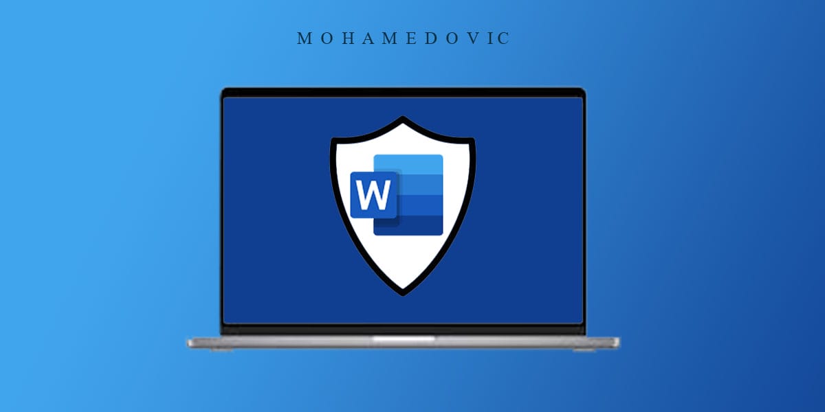 protect microsoft word document