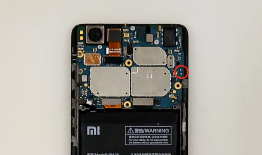 xiaomi mi 5s edl point