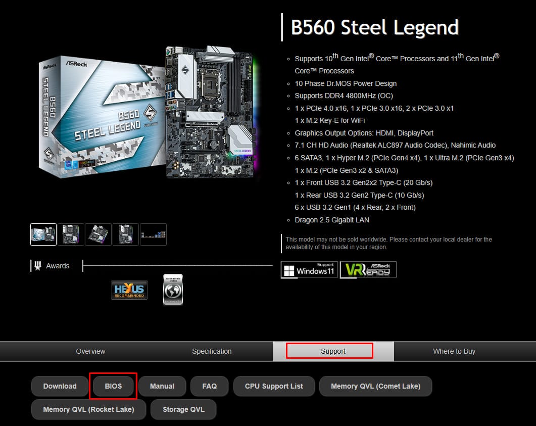 Asrock BIOS Update