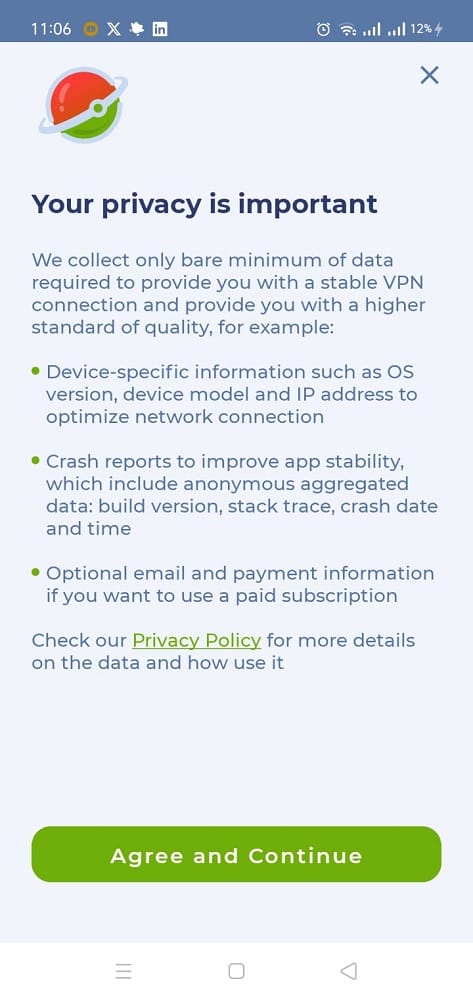 برنامج Planet VPN